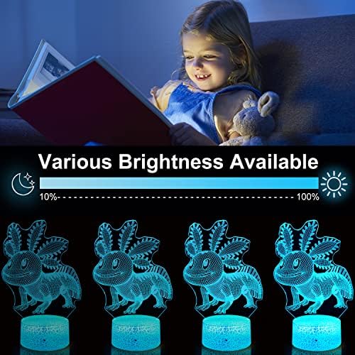 Axolotl Éjszakai Fény Gyerekeknek Mexikói Szalamandra Hal 3D-s Illúzió Axolotl Ajándékok Lámpa Távoli & Smart Touch 16 Színek