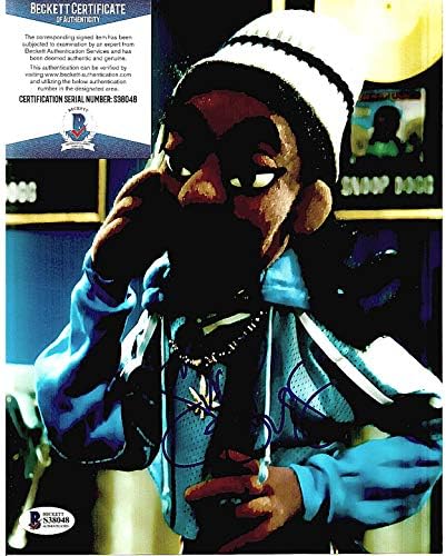 Snoop Doggy Dogg Aláírt Hajtókar Yankers 8x10 Hüvelyk Fotó Beckett BAS Cert -Halál Sorban Dedikált