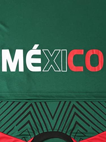 Nemzeti Mexikói Foci Mez World Futbol Kupa Csapat Egységes Futsal Sportos Felső Póló