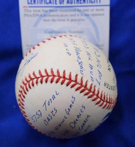 Pete Rose, Több Felirat PSA DNS Autogramot Nemzeti Liga Aláírt Baseball - Dedikált Baseball