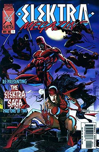 Elektra Megazine 1 VG ; Marvel képregény | Fenegyerek
