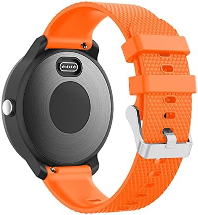 HWGO 20mm Szilikon Gumi óraszíj Watchband A Garmin Vivoactive 3/Vivomove HR Intelligens Karóra ZENEKAR