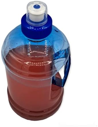 Vizes Kancsó 1L Nagy Üveg BPA Mentes Műanyag Kupak Vízforraló Ivóvíz Tartály Kezelni az Outdoor Tréning Fél Fitness terem