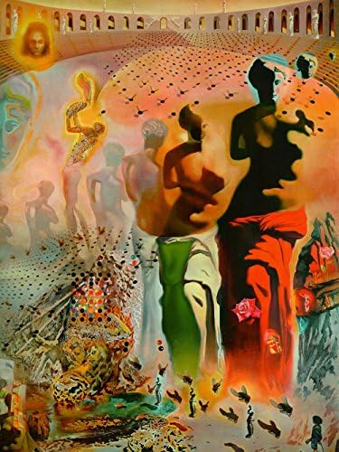 Tudjon Egyéni Art Salvador Dali, A Hallucinogén Torreádor - Poszter Nyomtatás, Híres Festmények Wall Art Dekor (24x32 hüvelyk)
