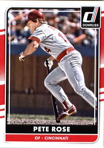 Donruss 187 Pete Rose Cincinnati Reds Baseball Kártya