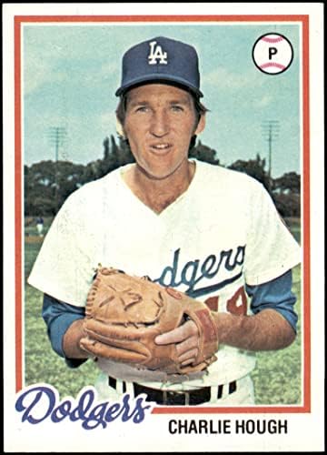 1978 Topps 22 Charlie Hough Los Angeles Dodgers (Baseball Kártya) NM/MT Dodgers