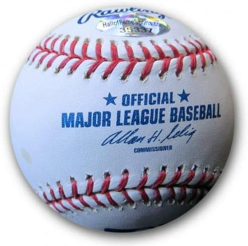 Jamie Hoffmann Aláírt Dedikált MLB Baseball Los Angeles Dodgers-COA - Dedikált Baseball