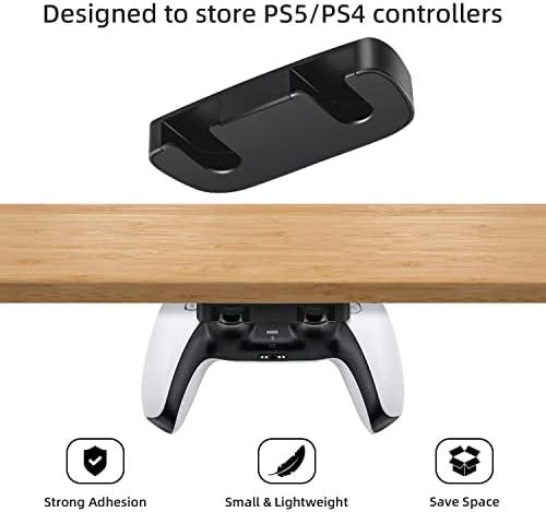 Mcbazel Alatt Desk Mount a PS5/PS4-Vezérlő, Asztali Tartót Kompatibilis Playstation 5/4 Vezérlő - Fekete