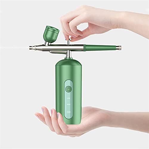NUOPAIPLUS Többfunkciós Vezeték nélküli Airbrush Készlet, Magas Nyomású Oxigén Injekciós Eszköz Hidratáló Spray Hidratálás