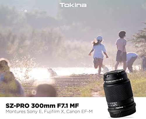 Tokina SZ PRO 300mm f/7.1 Reflex MF CF Lencse Fujifilm X, Fekete