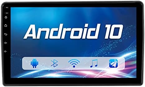 Android, Autó Hifi, Autó Multimédia Lejátszó Apple CarPlay & Android Auto, 10 HD Érintőképernyő autórádió, Bluetooth, USB,