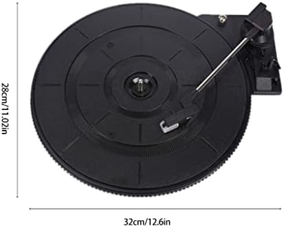 BKDFD Fonográf Tartozékok Alkatrészek 28 cm Régi Bakelit lemezjátszó Lemezjátszó 3 Sebesség(33/45/78 RMP) a Stylus