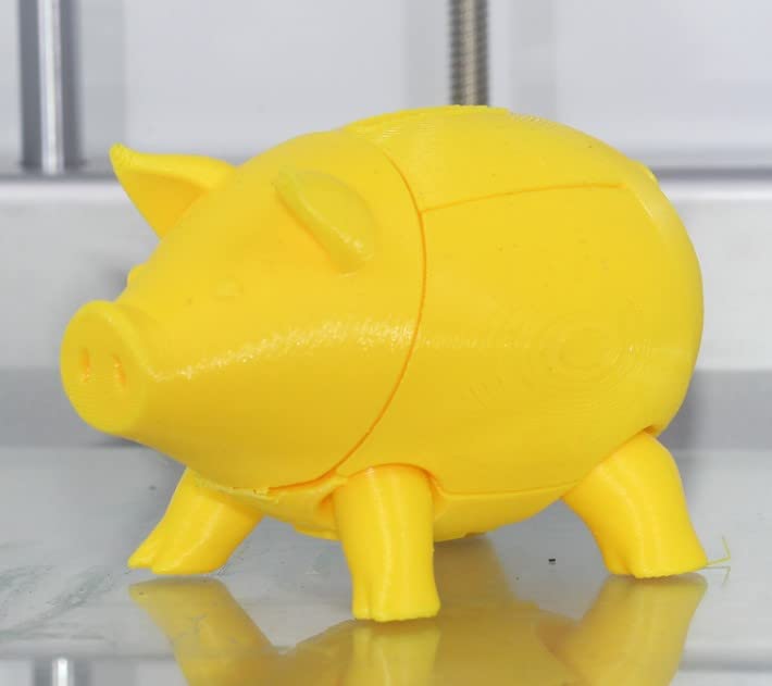 RepRapper Sárga PLA 3D-s Nyomtató Végtelen 1.75 mm (+- 0,03 mm) 2.2 kg (1kg), Illik Leginkább FDM Nyomtató & 3D Toll