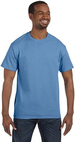 Hanes 6.1 oz. Tagless T-Shirt, 3XL, Karolina, Kék