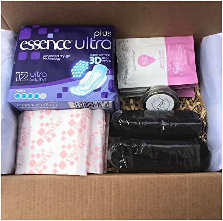 Menstruációs Kit All-in-One | Egyetlen Időszak Kit Csomag Utazás Kiskamaszok & Tinédzserek vagy Vészhelyzetben | Egyedileg