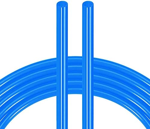uxcell Pneumatikus Cső, Kompresszor Cső, Tömlő PU légvezeték Tömlő 4mm ID x 6mm OD x 7,7 m/25.2 Ft Kék