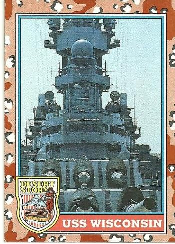 A sivatagi Vihar USS Wisconsin Kártya 122