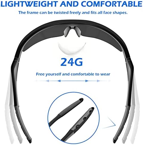 OXG 6 Csomag Anti-Köd-Biztonsági Szemüveg, ANSI Z87+ Hatása & karcálló Védő Szemüveg Dolgozni, Labor, Építési