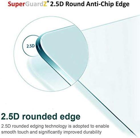 [2-Pack] a Motorola Edge (2021) Képernyő Védő Anti Kék Fény Edzett Üveg, a Szem Védelme, SuperGuardZ, 9H, 0.3 mm, Anti-Karcolás,