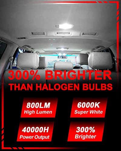 LED Lámpa Készlet Csomag Csere Ford Explorer 2011-2015 2017 2018 2019 2020-ra, Szuper Fényes Fehér 6000K Rendszám Izzók