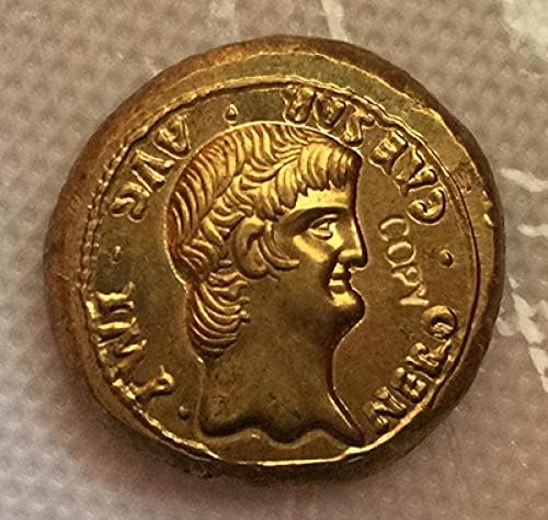 Kihívás Érme Római Másolat Érmék Típus 44 Haza, Szoba, Iroda Dekoráció Érme Gyűjtemény