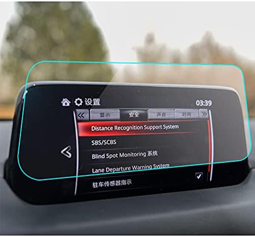 Lyqfff a Mazda CX8 CX 8 2019 2020, Edzett Üveg Képernyő Védő Fólia Autós GPS Navigáció Matrica, Autó Tartozékok