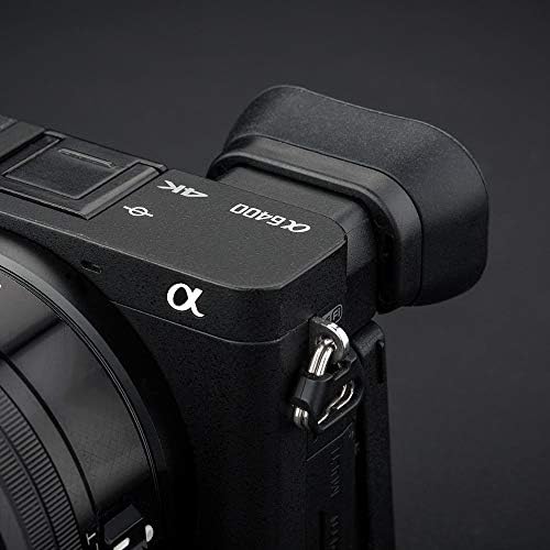 Puha Szilikon Kamera Keresőjének Szemkagyló Szemlencse Eyeshade Sony A6600 A6500 A6400 Szem Kupa Protector Helyettesíti a