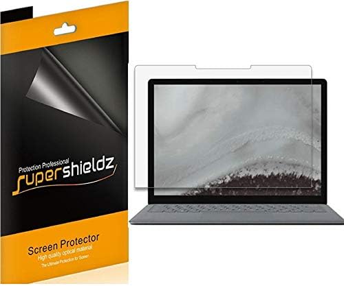 (3 Csomag) Supershieldz Célja a Microsoft Surface Laptop 5/4 / 3 (13.5 hüvelyk) képernyővédő fólia, Tükröződésmentes, valamint