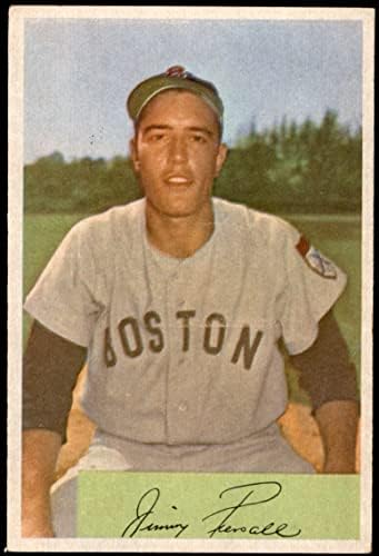 1954 Bowman 66 JIM Jimmy Piersall Boston Red Sox (Baseball Kártya) (Ugyanaz, mint a Kártya 210) VG/EX+ Red Sox