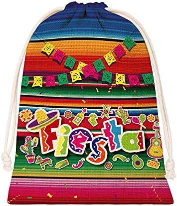 Doreen Boutique Fiesta Ajándék Táskák, Taco Láma Kaktusz,Mexikói Témájú Fiesta Party Dekoráció, Kellékek – 5 Db per Csomag(lenne