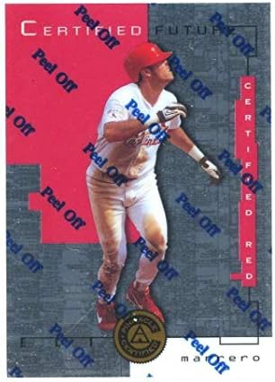 1998 Pinnacle Hitelesített Jövőben Piros 113 Eli Marrero Csőd Vizsgált Probléma - Aláírás Nélküli Baseball Kártyák