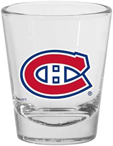 Canadiens 1.5 oz Kerek Csapat Logó Pohár