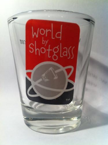 Világ Shotglass Logó Pajzs Pohár