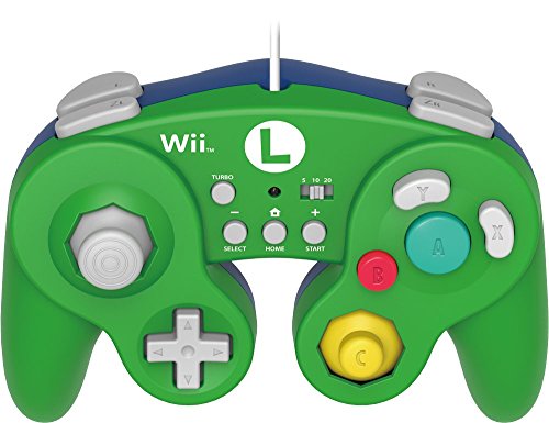 HORI Csata Pad Wii U (Luigi Változat) a Turbo - Nintendo Wii U (Felújított)