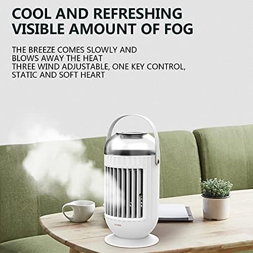 Hordozható légkondícionáló, Hűtő Ventilátor, USB Asztali Légkondicionáló Hűtő Office Home Kis Párásító Ventilátor, Személyes