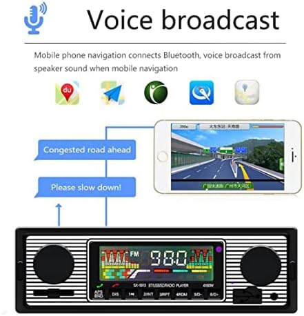 BOOMBOOST Autó Sztereó Bluetooth autórádió USB/SD/AUX Port, Autó Audio FM Rádió, Digitális MP3 Lejátszó, Kihangosító Hívja