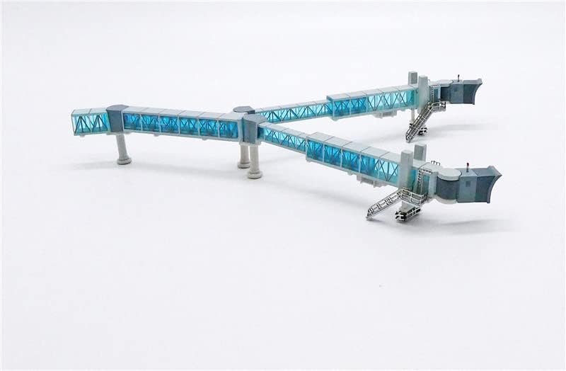 JC Szárnyak Duplán a Folyosón Légi Utasok Híd Széles Test Kék 1/400 ABS Tartozékok Előre elkészített Modell