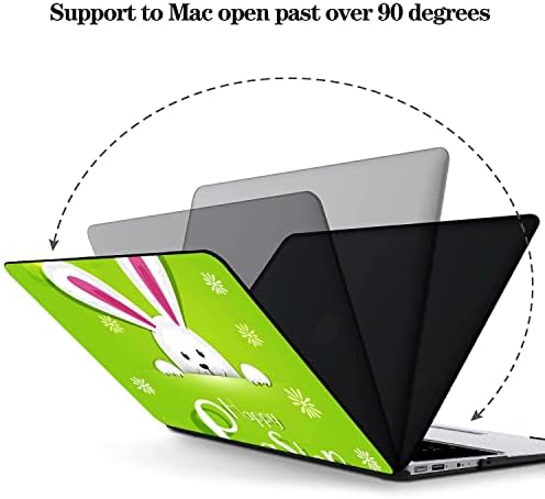 Kemény Héj Mac Pro tok for Mac Book Pro Kiterjed Boldog Húsvéti Dekoráció Gyermekek Kompatibilis a MacBook Air 11 13 Pro