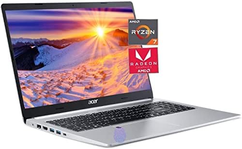 Acer 2023 Aspire 5 15, 15.6 FHD Slim Laptop, AMD Ryzen 7 5700U 8Cores Processzor (Ütés i7-1165G7), 16 GB RAM, 1 tb-os SSD-t,