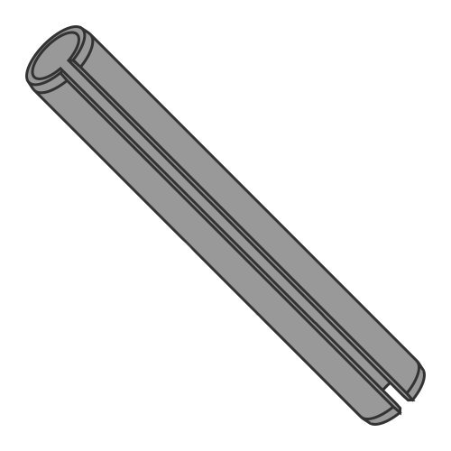 M8 x 90mm Roll (Tavaszi) Pins/Acél/Sima (Termikus Fekete) / ISO 8752 (Csomagolás: 250 db)