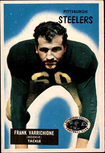 1955 Bowman 148 Frank Varrichione Pittsburgh Steelers (Foci Kártya) EX/MT Steelers Notre Dame