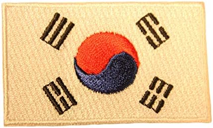 Dél-Korea Ország Zászlóját, Vas - A Javítás Címer Jelvény Mérete : 1.5 X 2.5 - Os Új