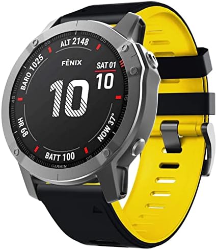 MAKEEY Szilikon gyorskioldó Watchband Pántok A Garmin Fenix 7 7 X 7-ES Smartwatch Easyfit 20 22 26mm karkötő