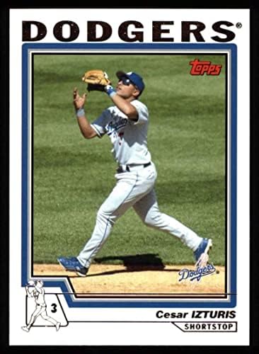 2004 Topps 114 Cesar Izturis Los Angeles Dodgers (Baseball Kártya) NM/MT Dodgers