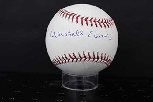 Marshall Edwards Aláírt Baseball Autogramot Auto PSA/DNS AL88380 - Dedikált Baseball