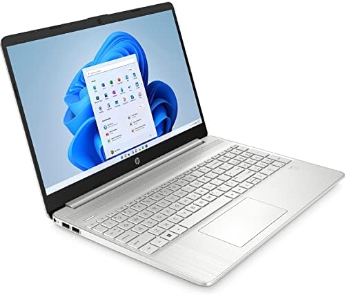 HP Laptop 15-dy0701ds 15,6 hüvelykes Nagy Notebook Intel Celeron N4120 4GB DDR4 RAM, 128GB PCIe SSD, Hagyományos Számítógép