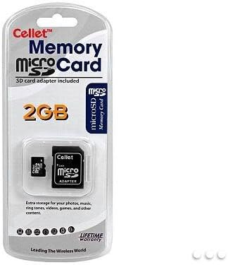 Cellet MicroSD 2 gb-os memóriakártyát a Nokia 6212 Classic Telefon SD Adapter.