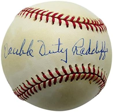 Ted Kettős Kötelesség Radcliffe Dedikált OAL Baseball Uralkodók PSA/DNS 177762 - Dedikált Baseball