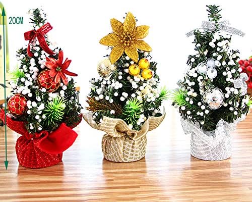 Lazyspace Mesterséges Asztali Mini karácsonyfa Díszek, Mini Fenyőfa Hamis Virágok, Tökös Fesztivál Karácsonyi Esküvő Ünnepi