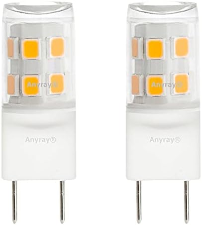 Anyray (2)-LED Izzók G8S Csere Izzók Samsung ME18H7045FS Mikrohullámú sütő Izzó 120V 20W G8-ak (Napfény Fehér 6000K)
